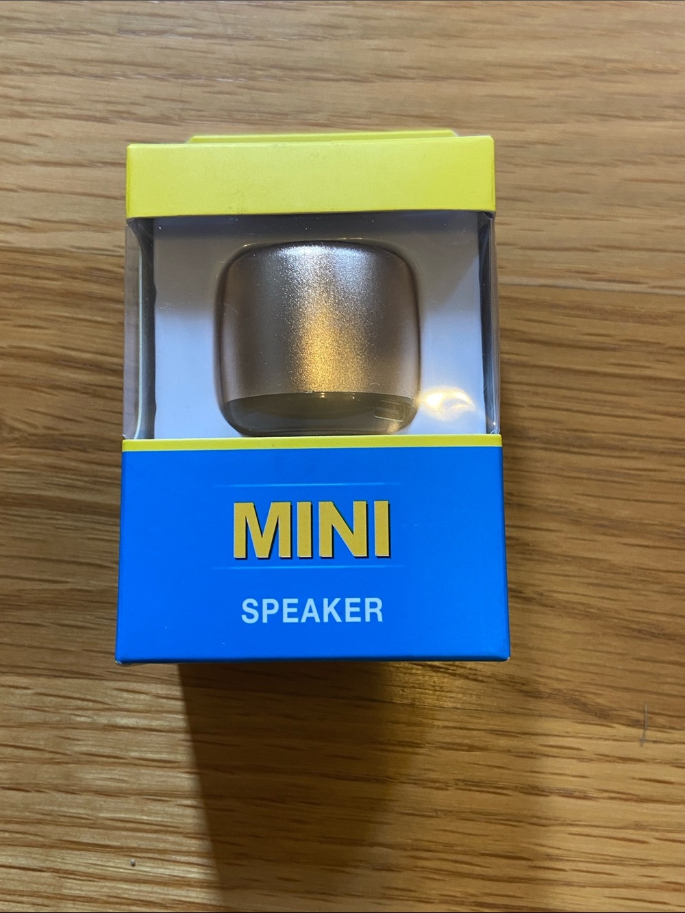Mini Speaker Portable Bluetooth Speaker - Gold